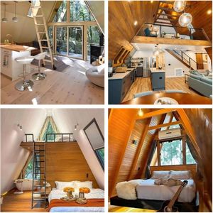 Kit <span class=keywords><strong>de</strong></span> maison préfabriquée mobile pliable en bois <span class=keywords><strong>de</strong></span> <span class=keywords><strong>luxe</strong></span> à deux étages, cadre modulaire triangulaire, <span class=keywords><strong>chalet</strong></span>, cabine, complexe hôtelier, conteneur, Chine - Product Image 6