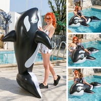 Hamac flottant gonflable pour adulte, motif animal de dessin animé, flotteur licorne à chevaucher pour piscine et plage