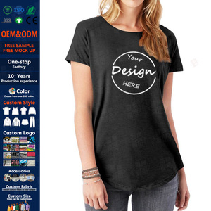 <span class=keywords><strong>T</strong></span>-<span class=keywords><strong>shirt</strong></span> Long Personnalisé pour Femmes, 93% Coton 7% Élasthanne, 180 g/m², Ourlet Arrondi, Impression Sérigraphique, Encolure Dégagée, Bas Arrondi - Product Image 1
