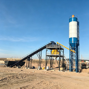 Planta de Dosificación de Concreto Móvil, Proyecto Llave en Mano, Línea de Producción de 60CBM/h, Control PLC Totalmente Automático, Motor Certificado ISO9001 3 - Product Image 1
