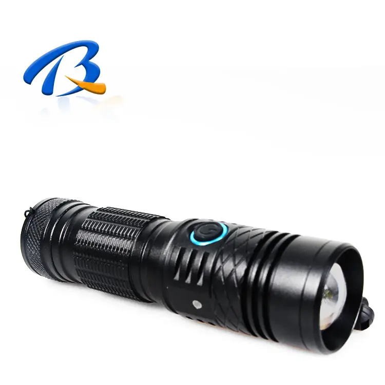 Xhp mini white laser 1000 lumen car emergency magnet battery zoomable camping cob flashlight