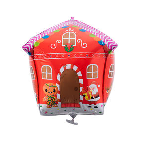 Film en aluminium 4D de 22 pouces cloche de boule de Noël transfrontalière pour ballons de fête <span class=keywords><strong>Amazon</strong></span> pour la décoration d'ambiance de festival - Product Image 6