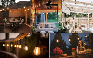 Warm <strong>White</strong> E26 E27 Wholesale Outdoor Holiday Waterproof Garden Wedding Camping Decoration Led Festoon <strong>String</strong> <strong>Lights</strong> - Product Image 6