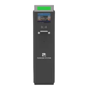Automatic and accurate vehicle identification parking fare collection acces control system round barrier boom ticket bin