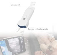 Ultrasound Color Doppler Probe cembung untuk peralatan medis Obstetri pembaca Ultrasound pemindai Foetal Doppler