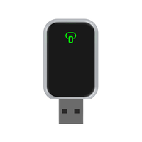 CP05 Mini Smart Box Carplay, Dongle Inalámbrico, Android Auto, Adaptador de Carplay con Cable a Inalámbrico Android Auto, Accesorios para Automóviles