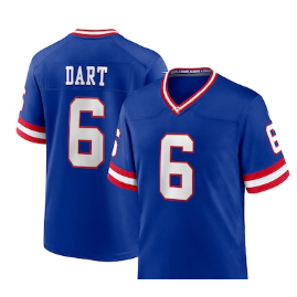 Conjunto de Camiseta de Fútbol Americano de Nueva York para Jóvenes Hombres # 1 Nabers # 51 Carter # Camiseta de Manga Corta Wilson 6 Dart con Costuras - Product Image 4