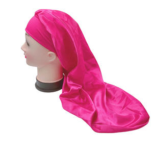 Bonnet de sommeil extra long en satin Bonnet à la mode pour femme avec cheveux longs Accessoires pour <span class=keywords><strong>dreadlocks</strong></span> et tresses - Product Image 4