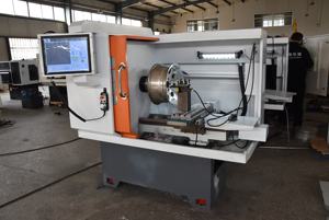 Automática de corte de diamante rueda de aleación de reparación de torno CNC CK6160Q - Product Image 5