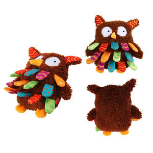 Sıcak Fırsat Gıcırtılı ve Hışırtılı Köpek Oyuncakları - Baykuş, Aslan ve Dinozor Şekillerinde İnteraktif Sesli Evcil Hayvan Çiğneme Oyuncakları - Product Image 5