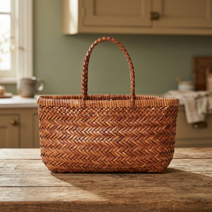 Bolso Pequeño Nuevo, Bolso Mini Gora de Cuero Tejido a Mano, Bolso de Hombro Tejido, Bolso Casual para Mujer, Bolso de Viaje para la Playa - Product Image 3