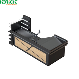 Mostrador de Caja Moderno para Comercio Minorista, Puesto de Pago POS para Supermercados y Tiendas de Abarrotes - Product Image 3