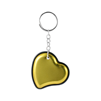 Plateau à rouler miniature en métal en forme de cœur avec logo personnalisé, porte-clés, accessoires promotionnels en gros