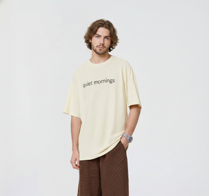 Camiseta Minimalista con Estampado Gráfico para <span class=keywords><strong>Hombre</strong></span>, 100% Poliéster, Secado Rápido, Alta Calidad, Estilo Urbano, Formato Único, Código de Belleza, 180 Gramos - Product Image 1