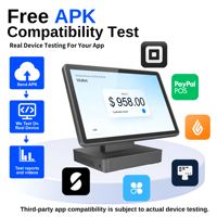 Tableta POS Android 16 POS1097T de 10.95 Pulgadas con NFC, RFID, Wi-Fi, MT8781 Octa Core, Cámara de 5MP y 13MP, Tableta para Pedidos en Restaurantes
