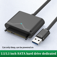 Cavo adattatore da 2.5/3.5 pollici per Hard Disk disco Hdd SSD adattatore cavo adattatore SATA con interfaccia DC