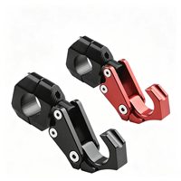 Fabricant de crochets de moto CNC sur mesure, OEM ODM, marque privée, porte-bagages en aluminium pour casque, production en gros en usine