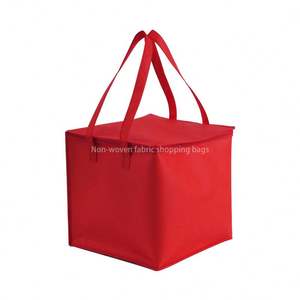 Bolsa Térmica para Llevar Comida, OEM ODM, de Papel de Aluminio y Tela No Tejida, Gruesa y Aislada, Bolsas Personalizadas para Llevar Comida - Product Image 6