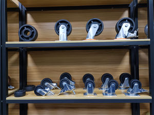 CMCL 4 <span class=keywords><strong>5</strong></span> 6 Zoll temperaturbeständige Rollenrad-Hochtemperatur-Ofen-Rack Rollen - Product Image 5