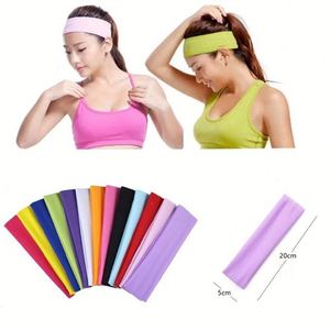 Diadema Deportiva Elástica Ancha Unisex, Absorbente de Sudor, de Poliéster, para Fitness, Yoga, Gimnasio, Entrenamiento, Running, Accesorio - Product Image 3