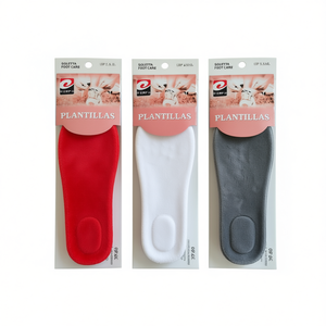 Plush Insoles For Women Plantillas Size 35-40 Foot Care Cushioning - Product Image 2