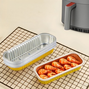 Boîte repas auto-chauffante portable avec pack chauffant et récipient alimentaire rond en aluminium pour gâteaux chauds à emporter et <span class=keywords><strong>livraison</strong></span> à domicile - Product Image 2