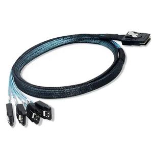 Cable de Conexión de Datos Mini SAS 36P SFF 8087 7P Macho a Hembra 4* SATA 7P para Disco Duro Mini SAS - Product Image 5