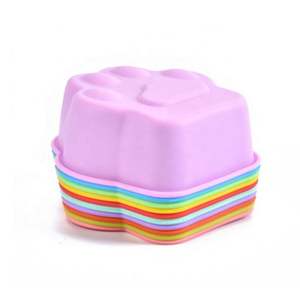Moule de cuisson en silicone en forme de pattes de chien et de chat pour gâteaux, ustensile de cuisine DIY, moule à pâtisserie en silicone, outil de cuisson - Product Image 1