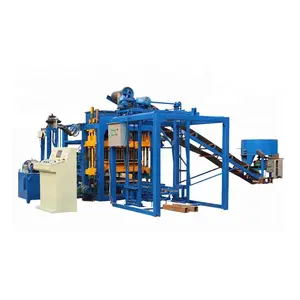 QT4-15A Automatic Hydraulic flyash brick hollow block making machine for sale in India
