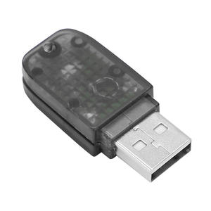 Luz LED de ambiente para coche con control táctil y por voz USB de fábrica personalizada, iluminación interior decorativa colorida para coche - Product Image 1