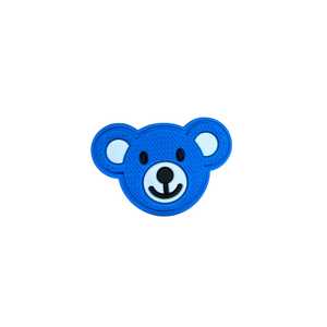 Parche de goma de PVC suave con diseño de oso adorable personalizado, etiqueta 3D para ropa de niños, prendas de bebé, bolsos y mochilas - Product Image 3