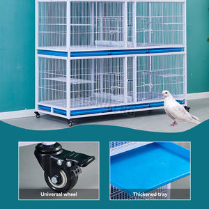 <span class=keywords><strong>Oiseau</strong></span> Jaulas Para Pajaros Cage à vendre grande épissure multicouche canari Pigeon perroquet amour <span class=keywords><strong>oiseau</strong></span> cage d'élevage - Product Image 6