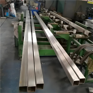 Chải thép không gỉ Ống Vuông 304 rỗng phần ống cho xây dựng trang trí thiết bị công nghiệp khung - Product Image 4