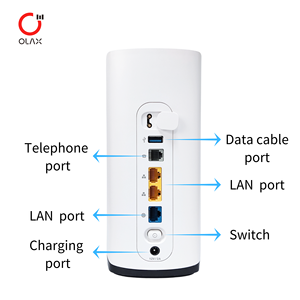 OLAX G5018 WiFi6 Dual Frequency LTE Hotspot High Speed Internet Wifi6 Router Cpe 5G <b>Modem</b> Mobile Wifi With Sim Card Slot Router - Product Image 6