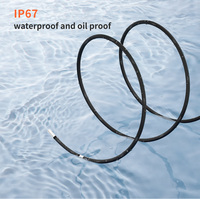 Endoscope industriel 1080P HD 1 mm pour moteur, étanche IP67, LED, articulation à 360°, caméra vidéo pour réparation et maintenance