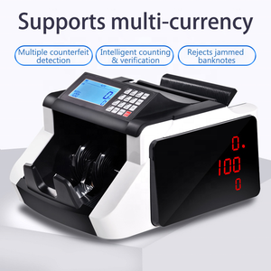 Détecteur de trésorerie bancaire Compteur d'<span class=keywords><strong>euro</strong></span> USD Compteur de devises étrangères - Product Image 6