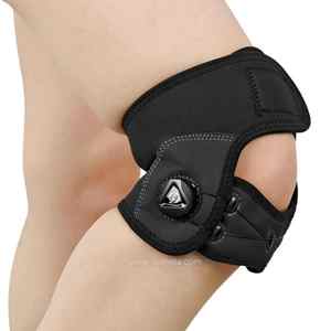 Rodillera profesional ajustable con orificio abierto con protección <span class=keywords><strong>de</strong></span> rótula <span class=keywords><strong>de</strong></span> <span class=keywords><strong>menisco</strong></span> para coderas y rodilleras deportivas <span class=keywords><strong>de</strong></span> alta intensidad para hombres - Product Image 1