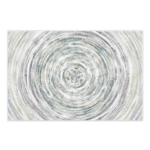 Alfombra Moderna Abstracta Rectangular Antideslizante Lavable en Agua para Sala de Estar, Dormitorio, Entrada, Balcón, Modelo H 121 - Product Image 4