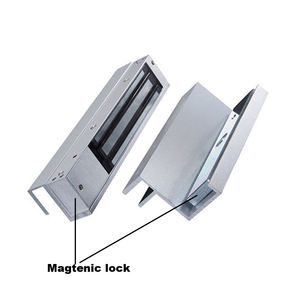 280kg Electromagnetic <b>Lock</b> LZ Bracket, Aluminum Alloy L & Z Type Mounting Bracket - Product Image 4