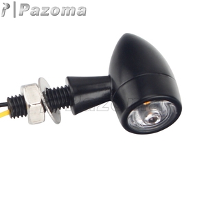 4 pz moto 12V indicatore di direzione LED indicatore di direzione fanale posteriore per Honda Suzuki Kawasaki Yamaha Hyosung Aprilia <span class=keywords><strong>Buell</strong></span> - Product Image 5