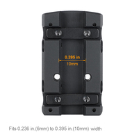 Plaque adaptatrice universelle Ohhunt pour optique, durable, compatible avec doctorfootprint