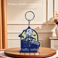 Porte-clés NFC personnalisé ChangChen, en résine 3D, tendance, populaire en ligne, breloque de dessin animé, pendentif en PVC, hélicoptère