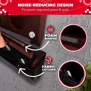 Mur Monté En Bois Géant 4 dans une Rangée Chambre Umbo Taille Avec Pièces Pièces Jeux Muraux Décoration Murale Accessoires de Jeu pour Enfants et Adultes - Product Image 4