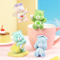 Figurines Kawaii de collection en PVC à l'échelle 1/12 de la série Daily Beans scintillante, 100 % authentiques, en boîte mystère, pour bureau - Vente Flash