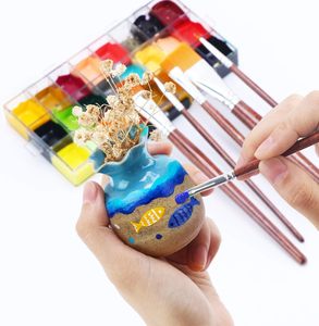 SONGWOO ART Kits de Peinture par Numéros Personnalisés DIY pour Adultes, Motif <span class=keywords><strong>Fleurs</strong></span> Sauvages de Plage, Décoration d'Intérieur, Cadeau - Product Image 5