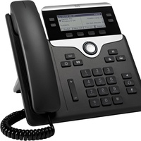 Telefono VoIP Cisco Catalyst CP-7821-K9 SIP con 2 Tasti Programmabili, 2x Ethernet 10/100, PoE 802.3af, Compatibile con CUCM