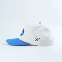 Gorras de Perfil Bajo con Visera Ligeramente Curvada, Diseño Personalizado OEM de Alta Calidad, 5 Paneles, con Logotipo Bordado Plano