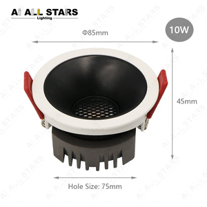 <span class=keywords><strong>Spot</strong></span> lumineux LED en nid d'abeille 10W pour hôtel et maison - Product Image 3