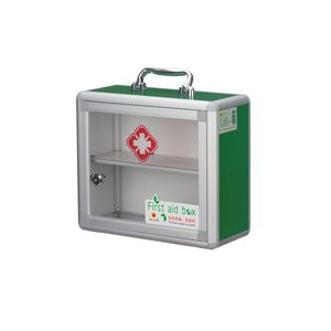 Venta caliente botiquín con cerradura botiquín de primeros auxilios montado en la pared Almacenamiento de baño gabinete médico colgante - Product Image 4