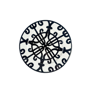 Assiette de présentation en porcelaine, plat de service en porcelaine fine, assiette de mariage pour restaurant - Product Image 4